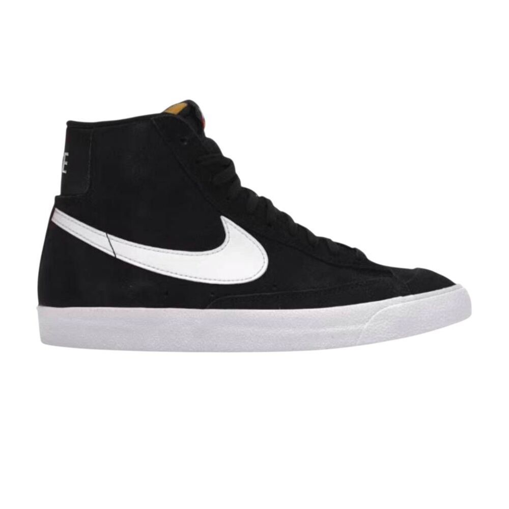 NIKE Blazer Mid 77 Suede 'Black White' Sneakers Size 6Y/W7.5